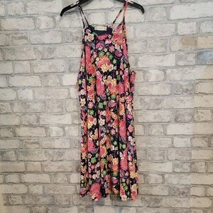 Altar'd State Dress Womens Size Large Floral Flowy Bohemian
